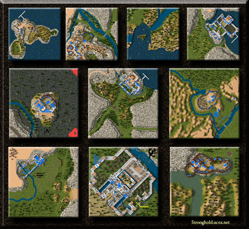 Stronghold Maps